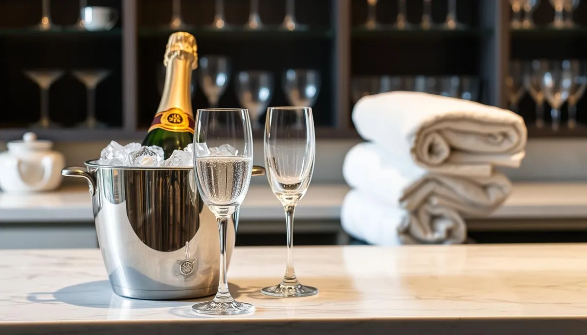 ชุดแก้วแชมเปญสุดหรูสำหรับโอกาสพิเศษ