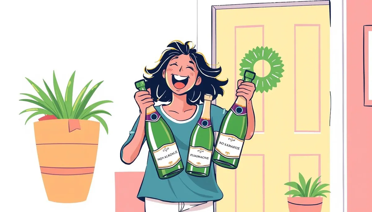 champán sin alcohol envío mundial