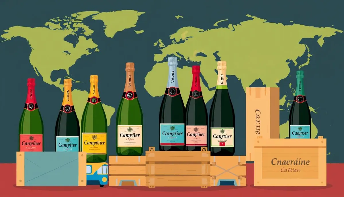 champagne cattier export services