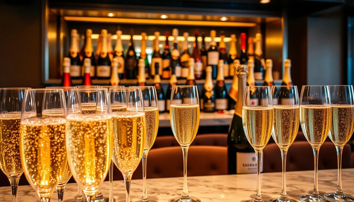 Signature Bubbly and Sparkling Wine Selection