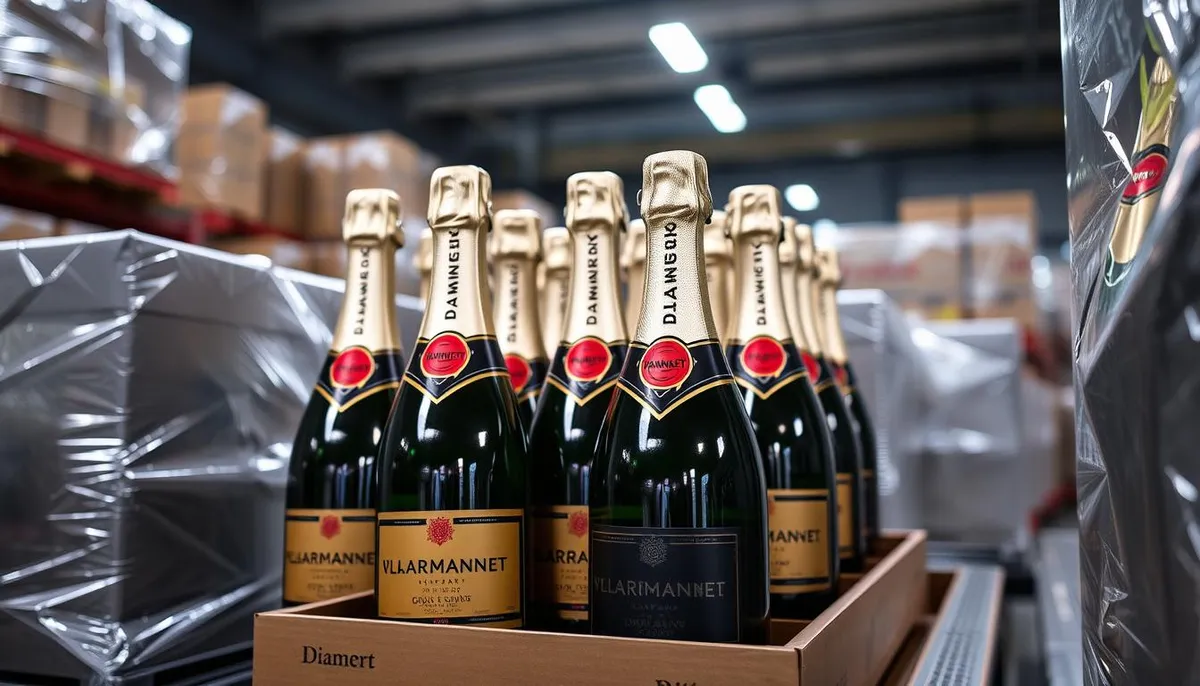 vranken diamant champagne export