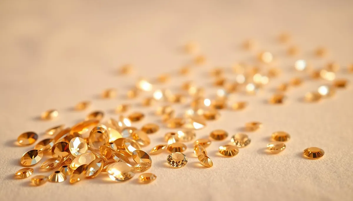 champagne ab rhinestones