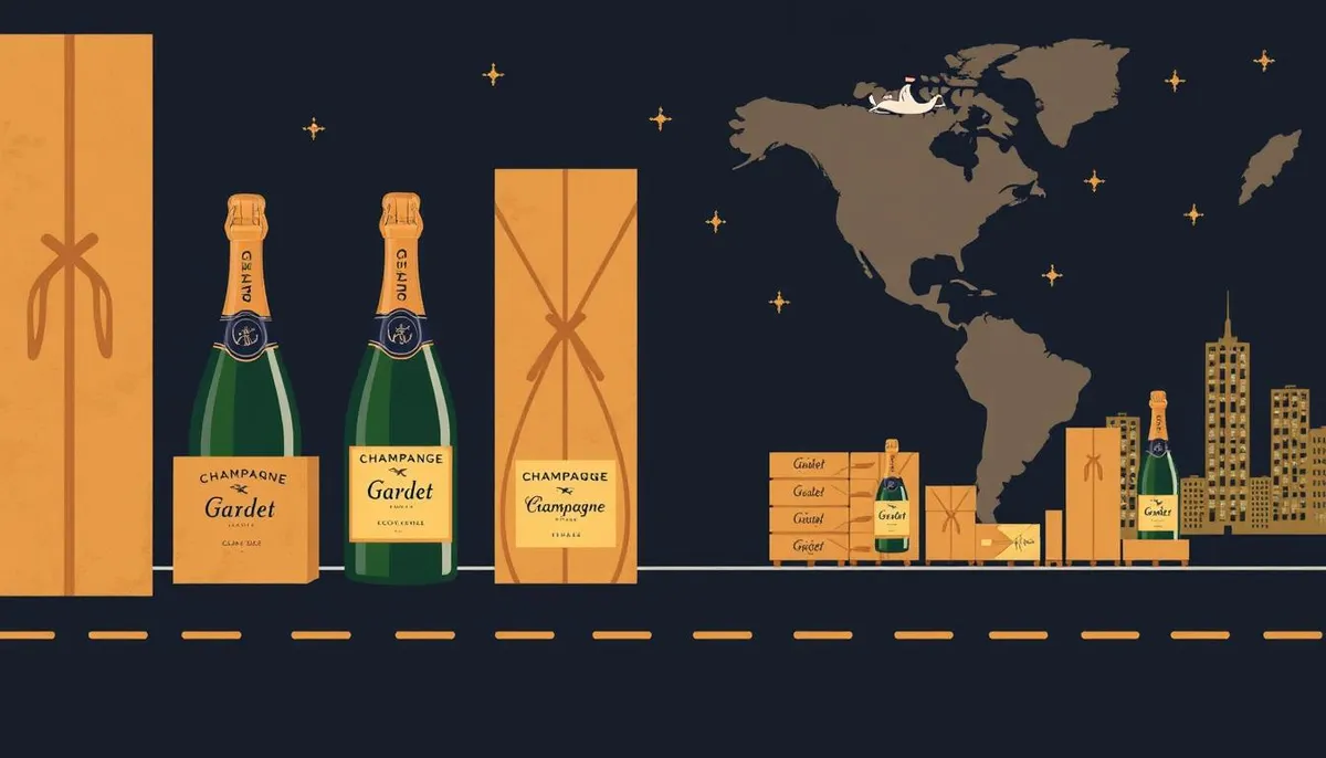 香槟加尔代特:全球出口的优质香槟