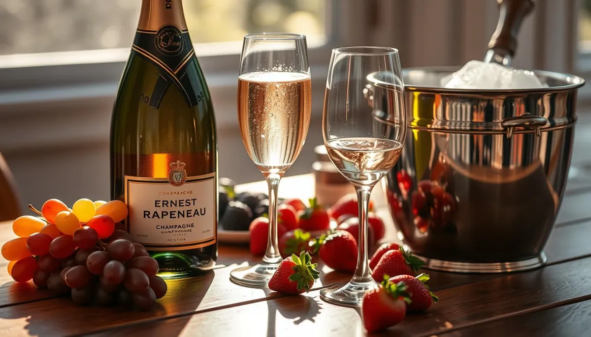 Serving, Storing, and Enjoying Ernest Rapeneau Champagne