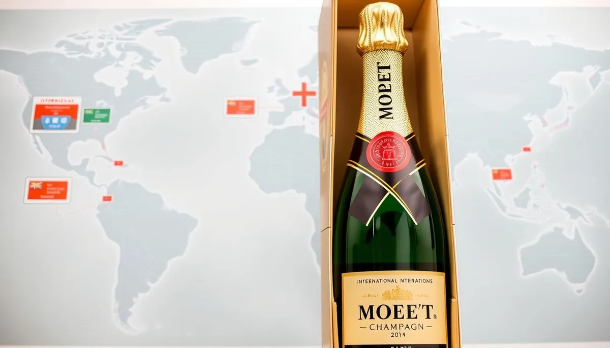 champagne international shipping
