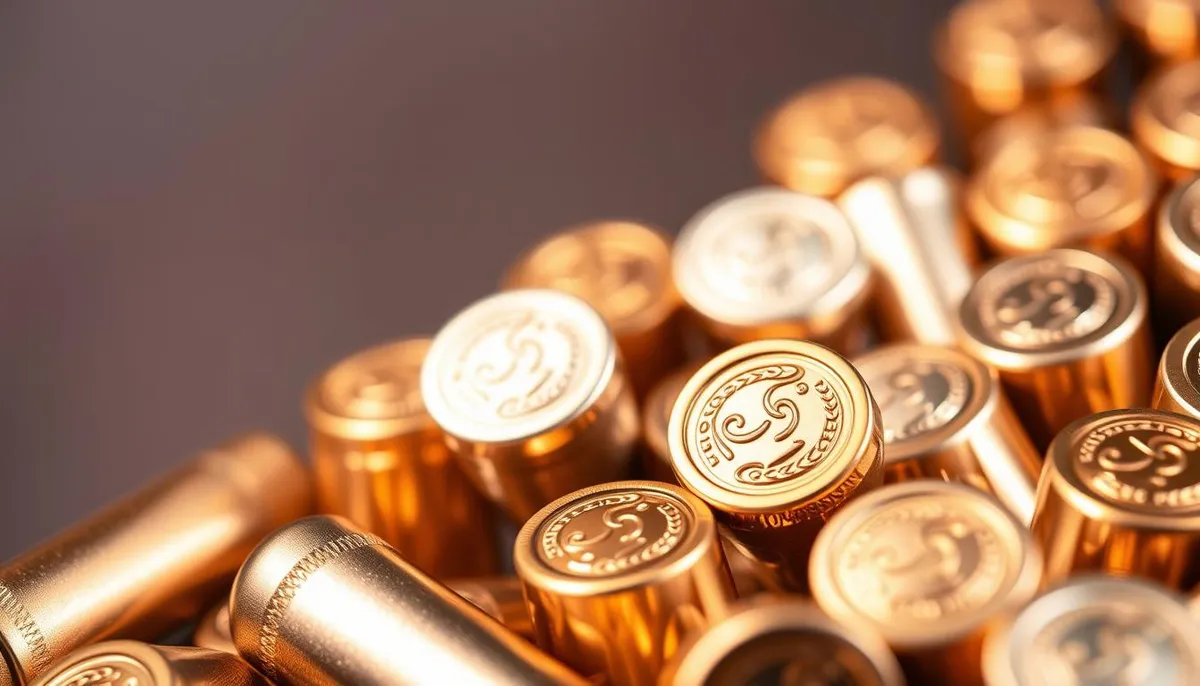 Premium champagne capsules