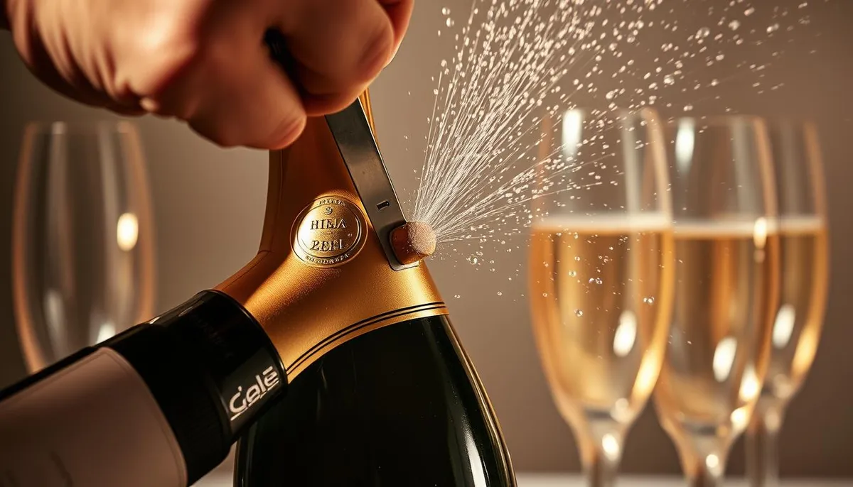 Champagne Sabering Technique
