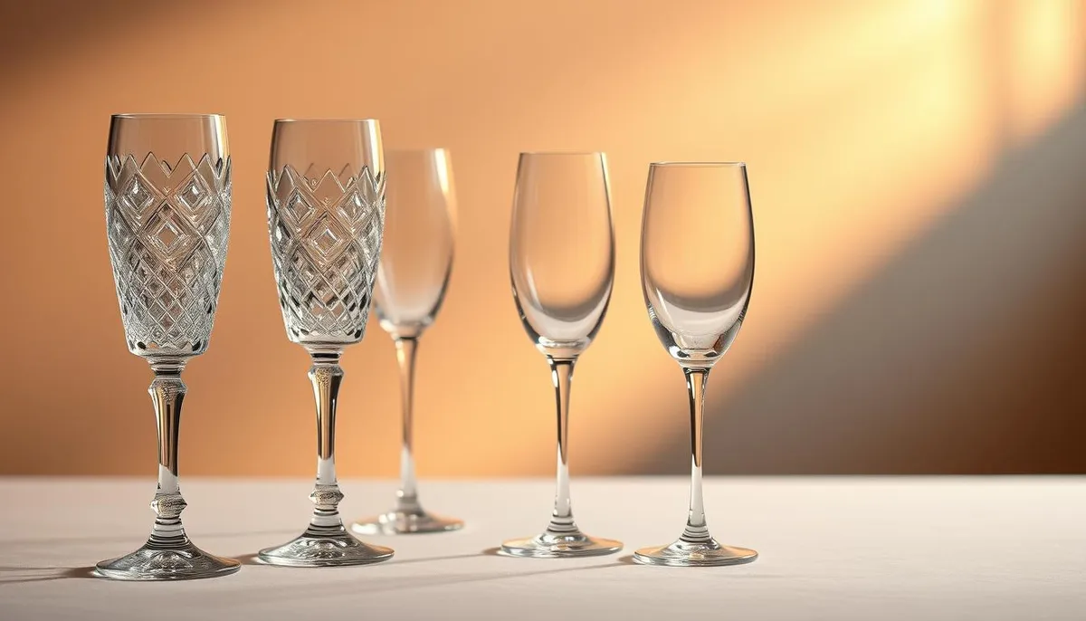 ชุดแก้วแชมเปญสุดหรูสำหรับโอกาสพิเศษ