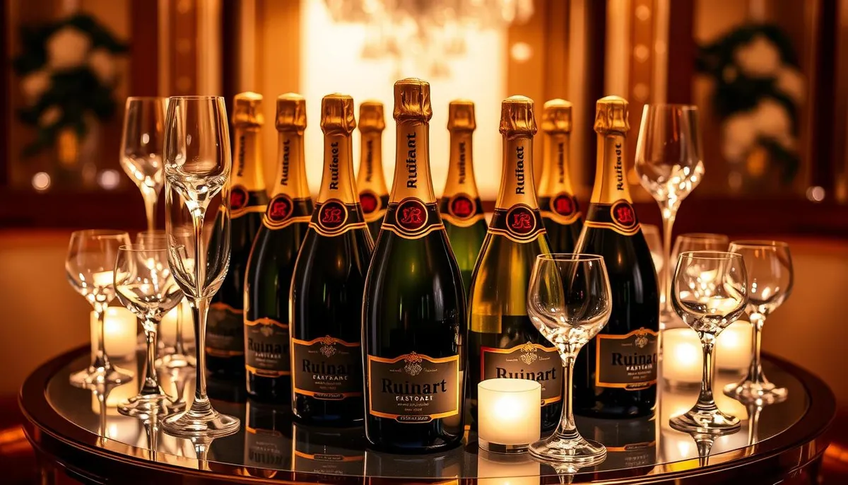 Ruinart champagne collection