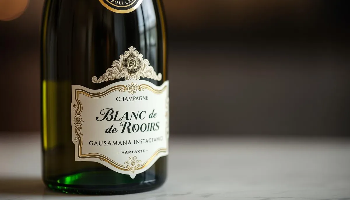 有机blanc de noirs香槟