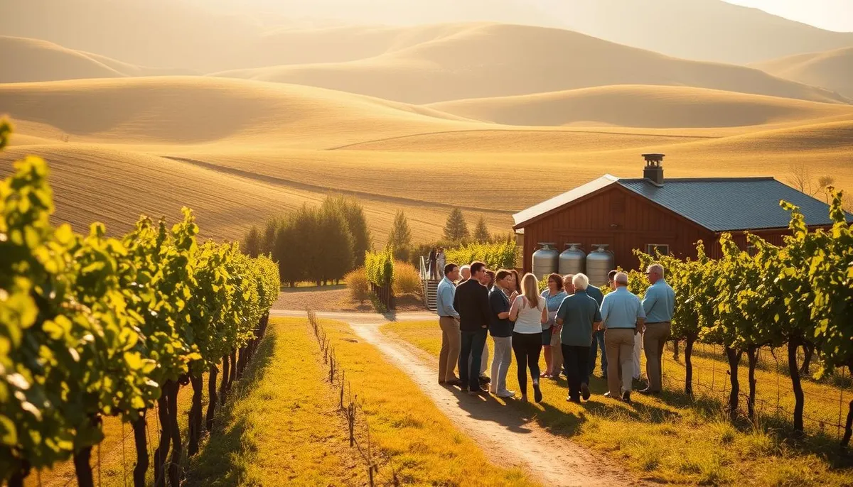sustainable winemaking tour