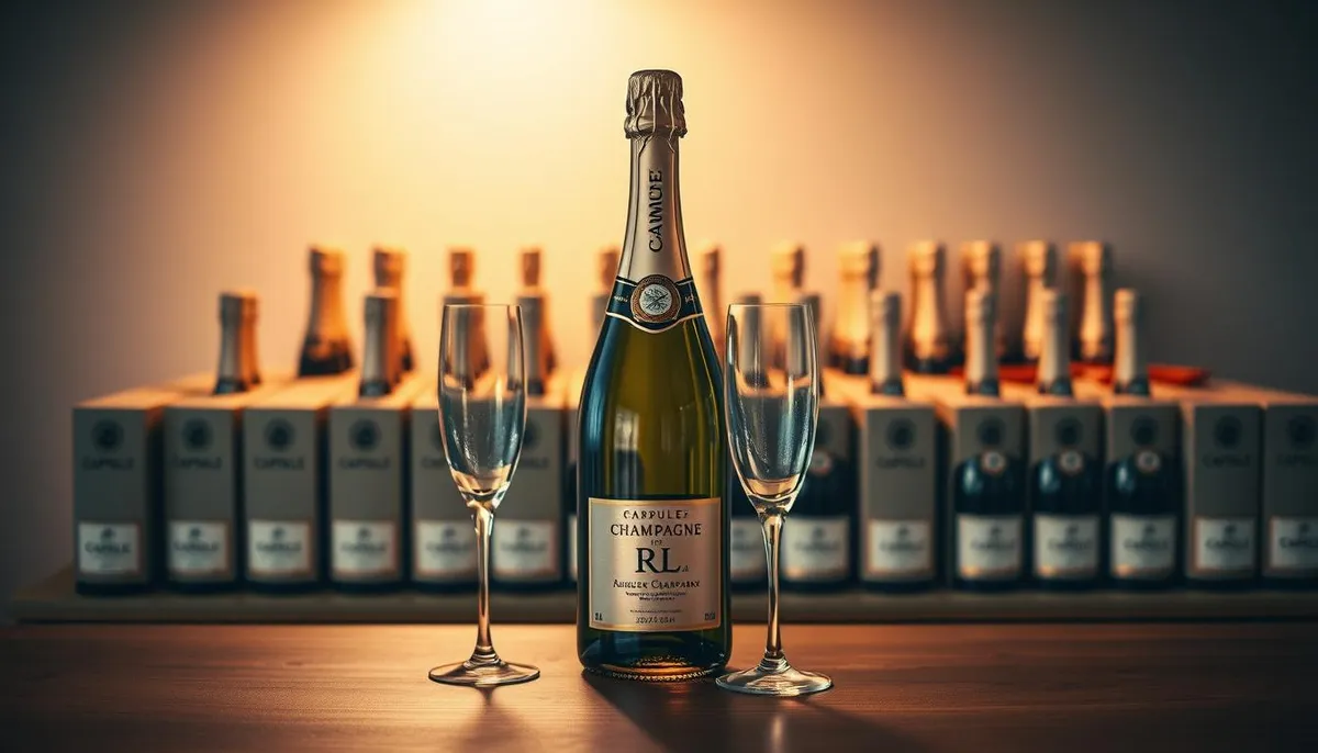 Capsule Champagne RL global shipping