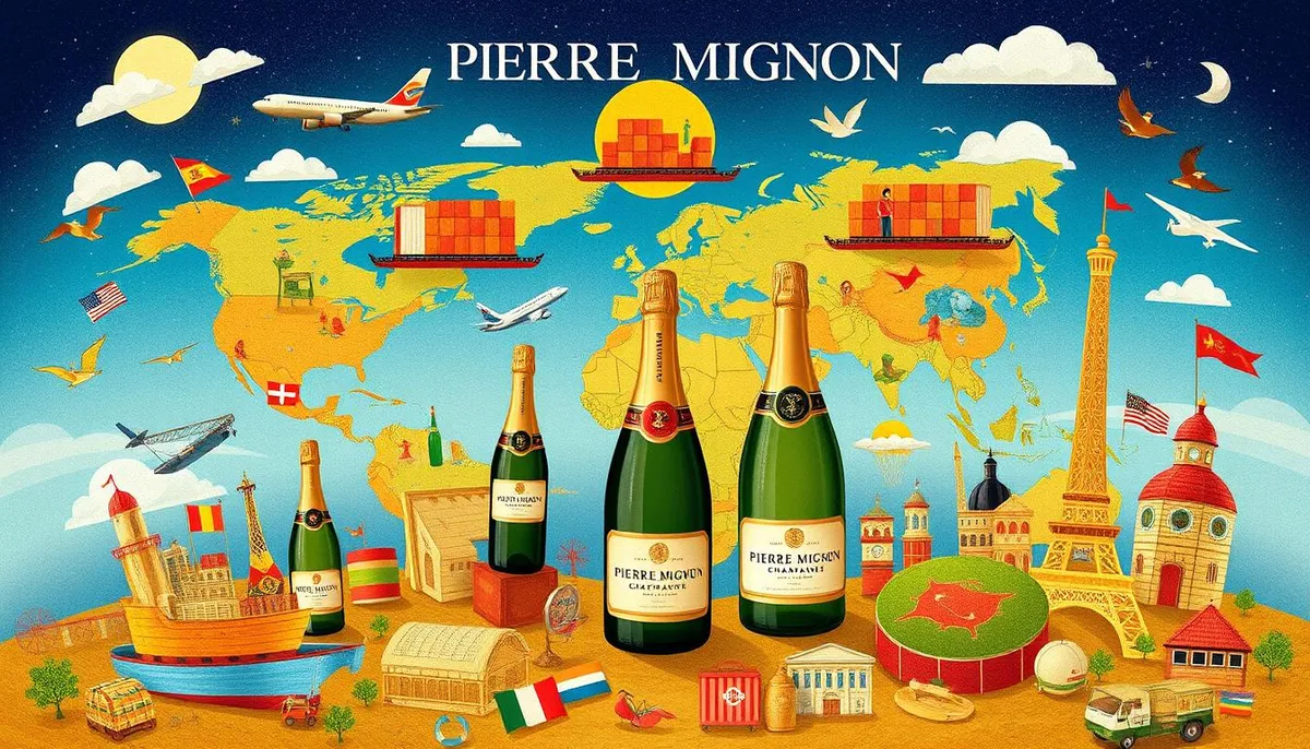 champagne pierre mignon export