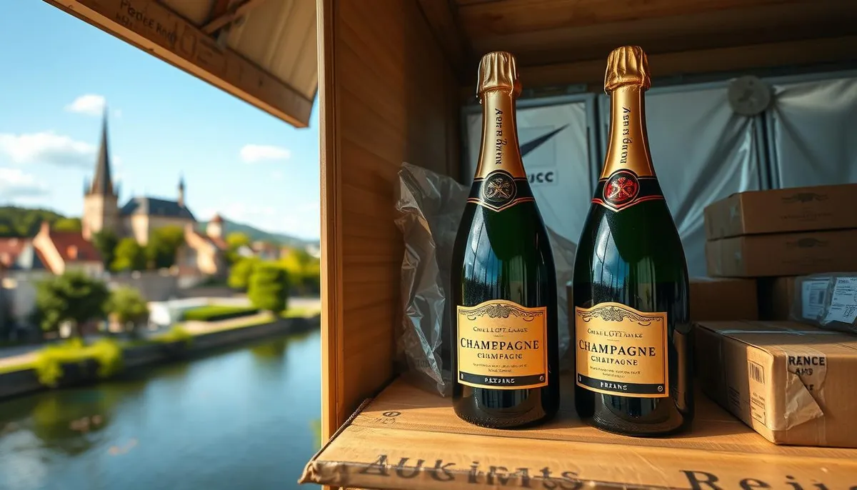 champagne export services