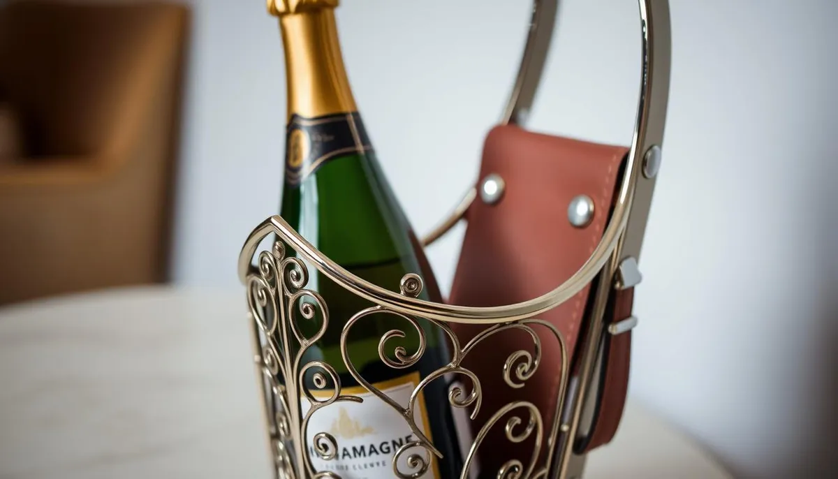 Kayan da Ƙwarewa a Bayanan Masu Riƙe Kwalban Shampeni na Alatu