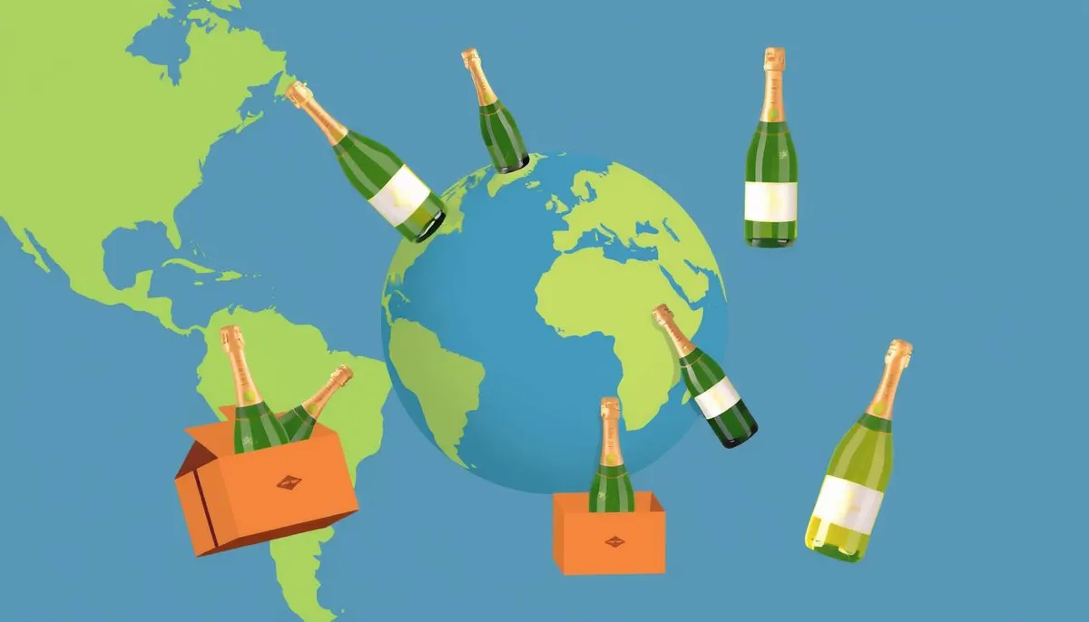 champagne export services