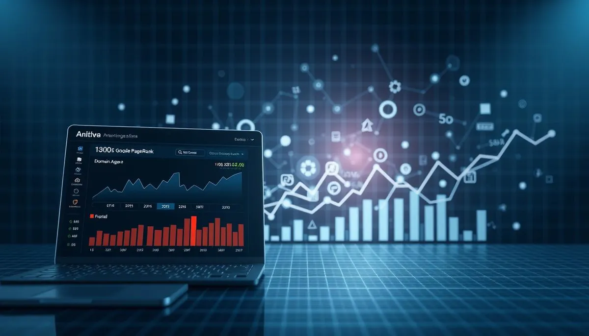 Alexa rank Google PageRank domain age stats