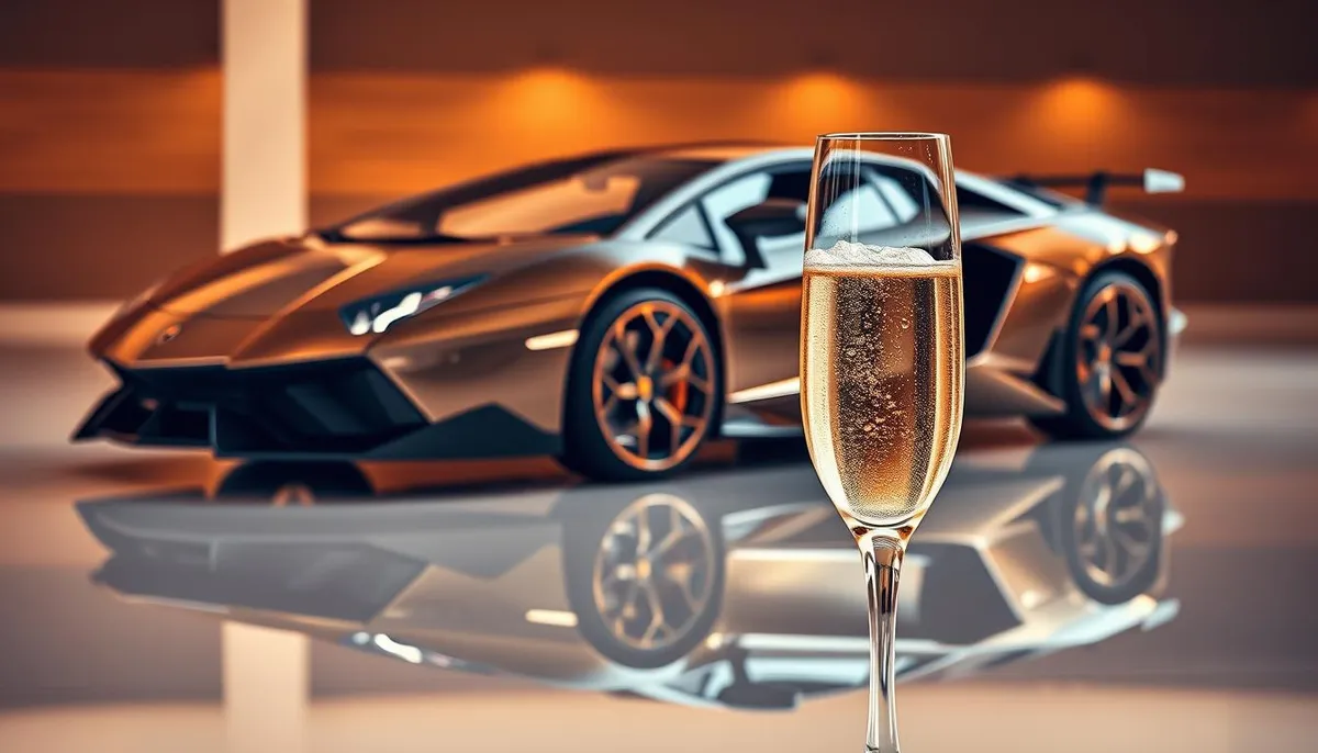 lamborghini champagne