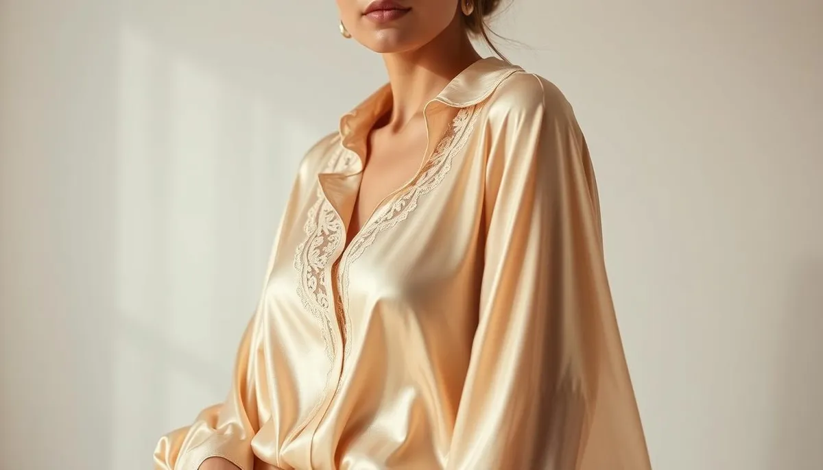 champagne blouse