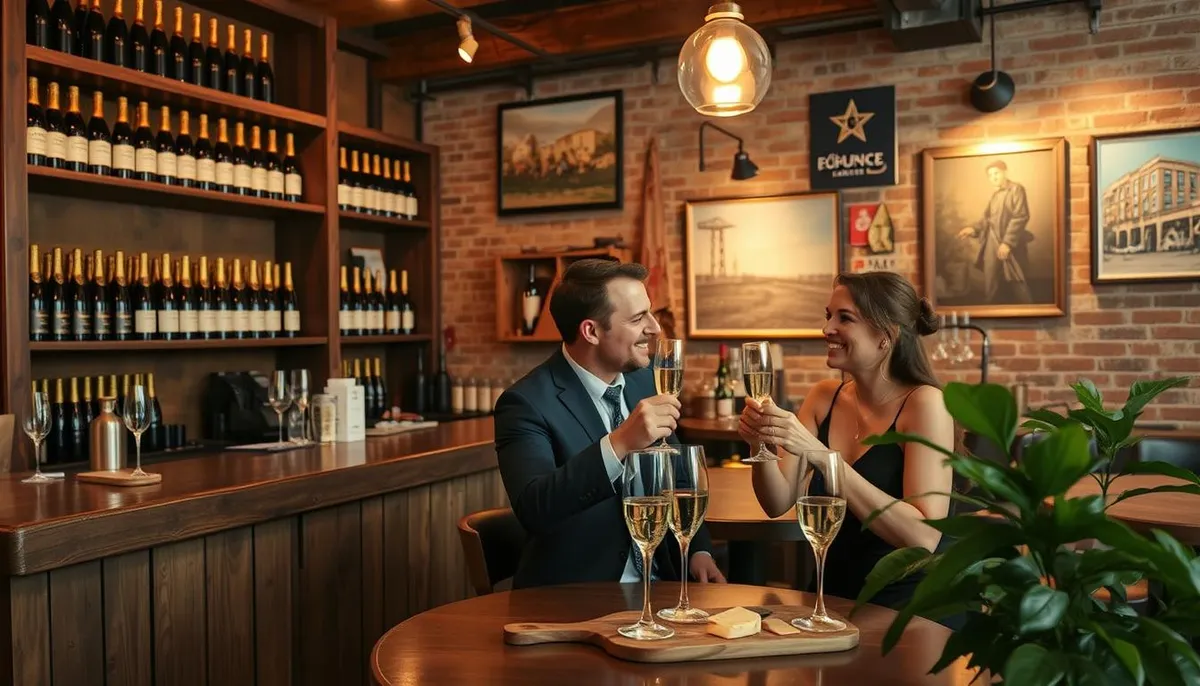 eunice la champagne tasting