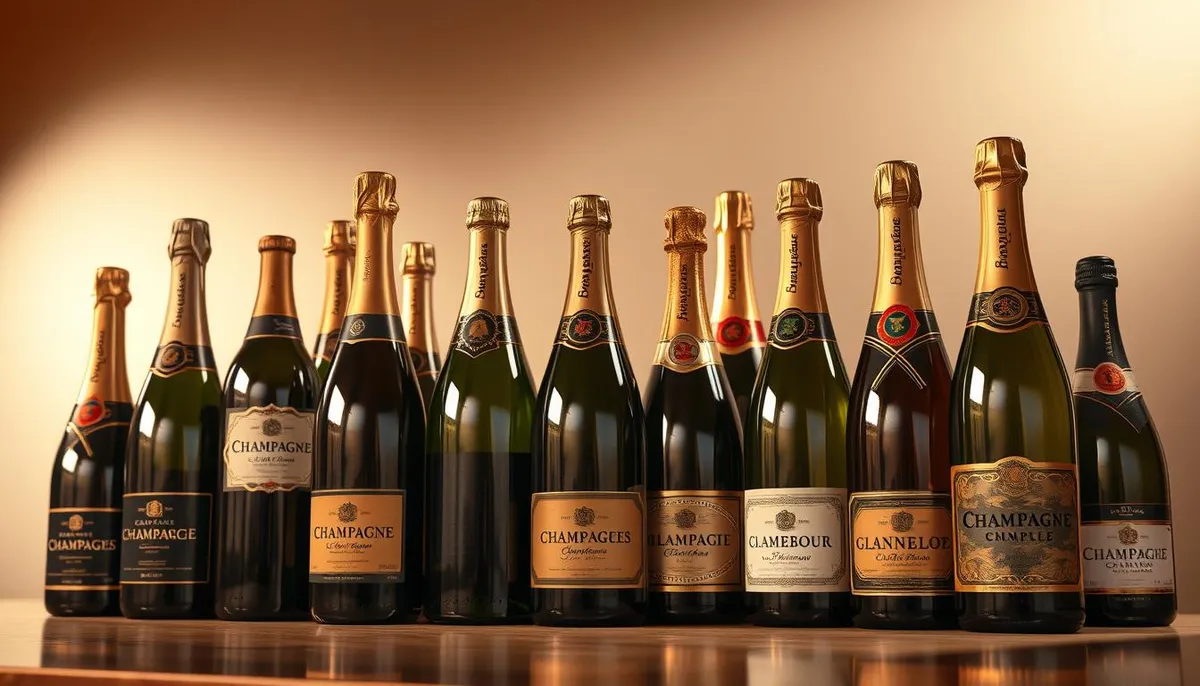 champagne bottle formats