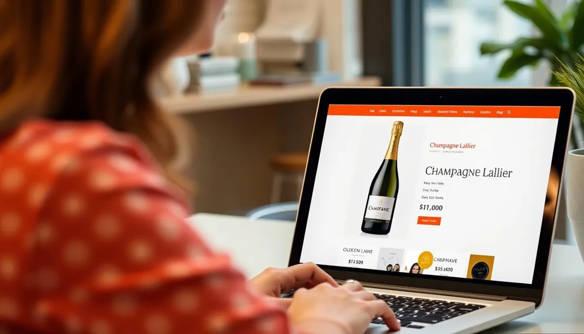 how to order champagne lallier