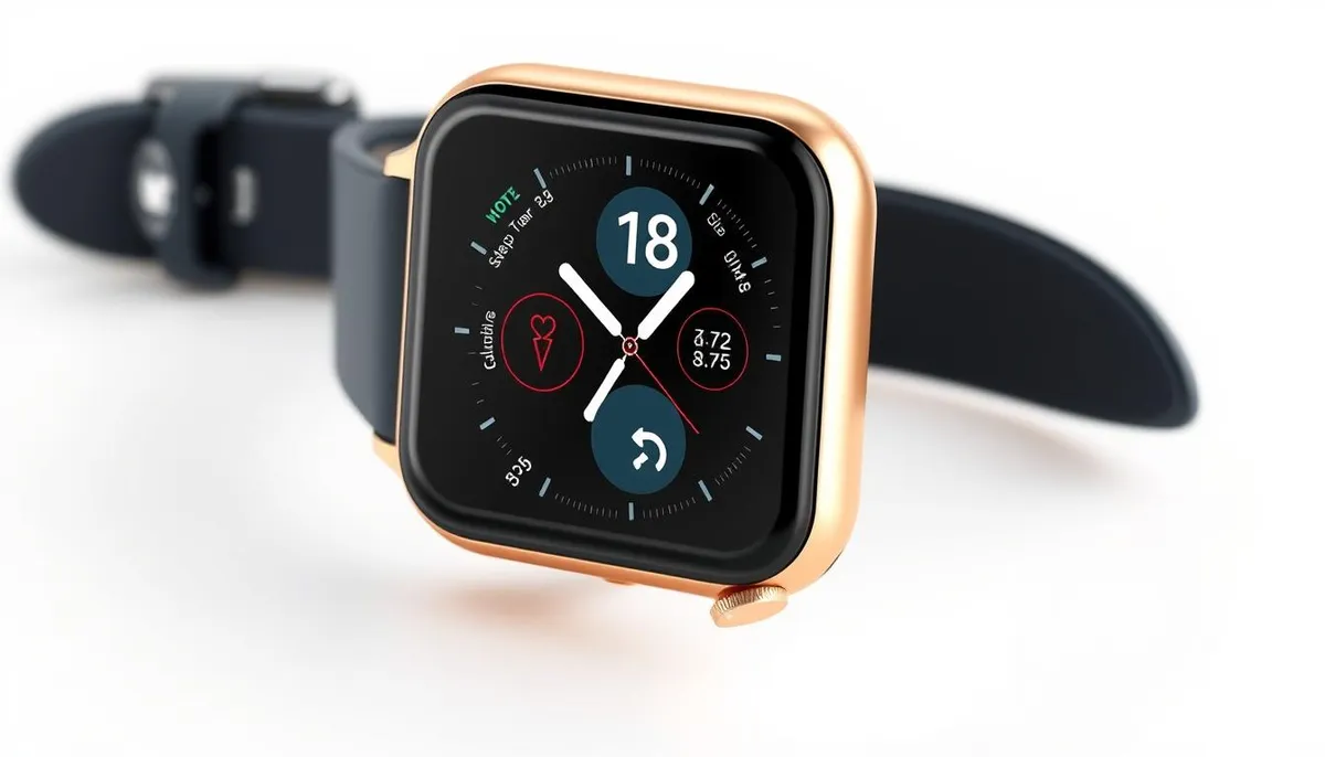 Apple Watch fitness tracking display