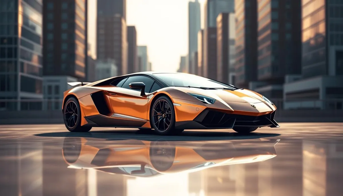champagne lamborghini