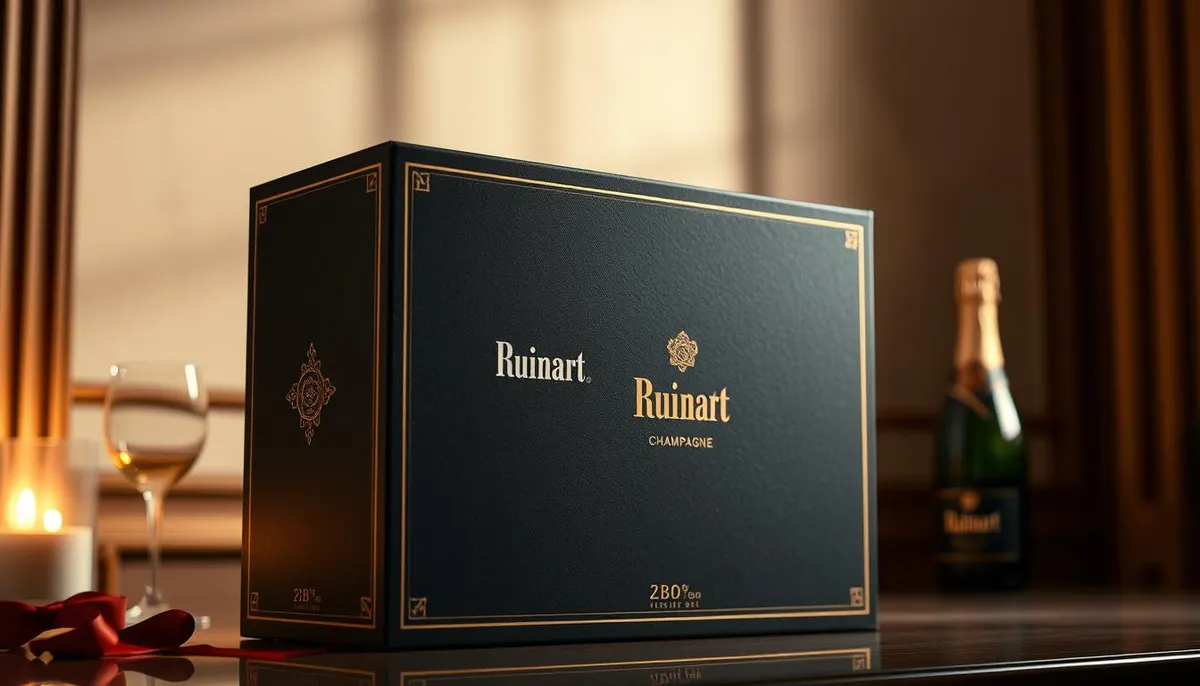 Ruinart Champagne gift box