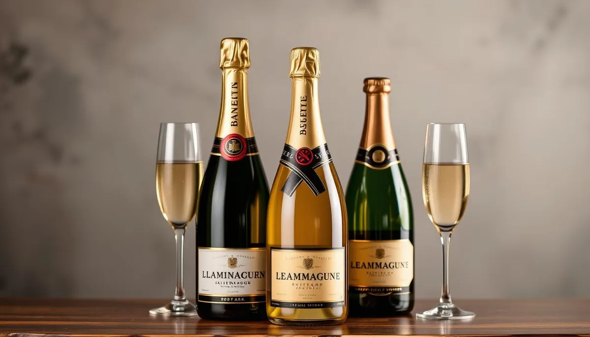 importing champagne for wedding
