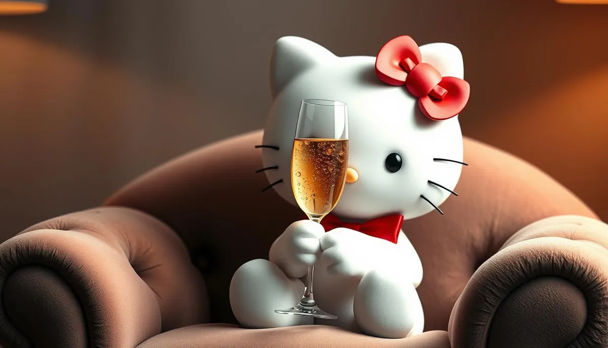 hello kitty champagne