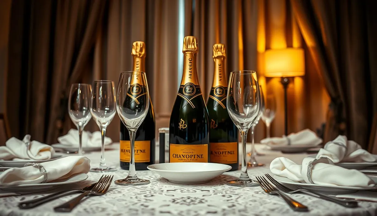 exclusive champagne for dining experiences