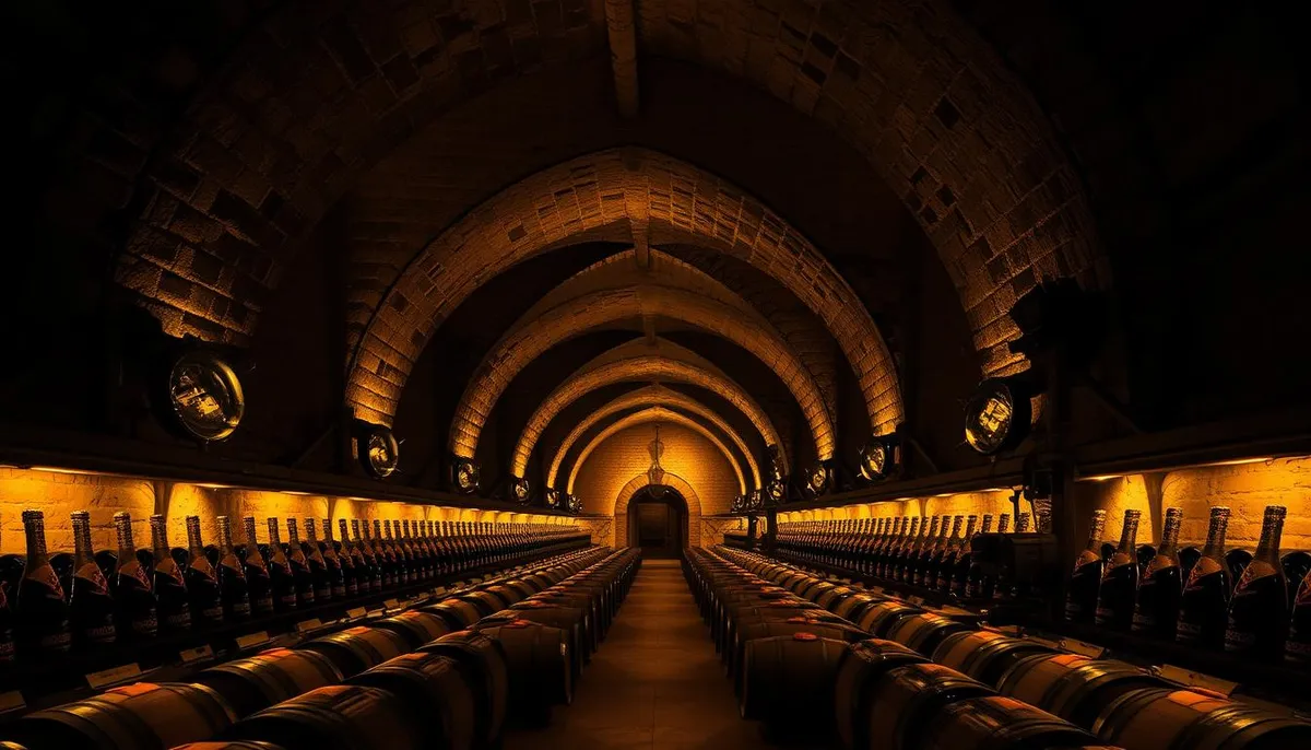 Champagne Mercier cellars