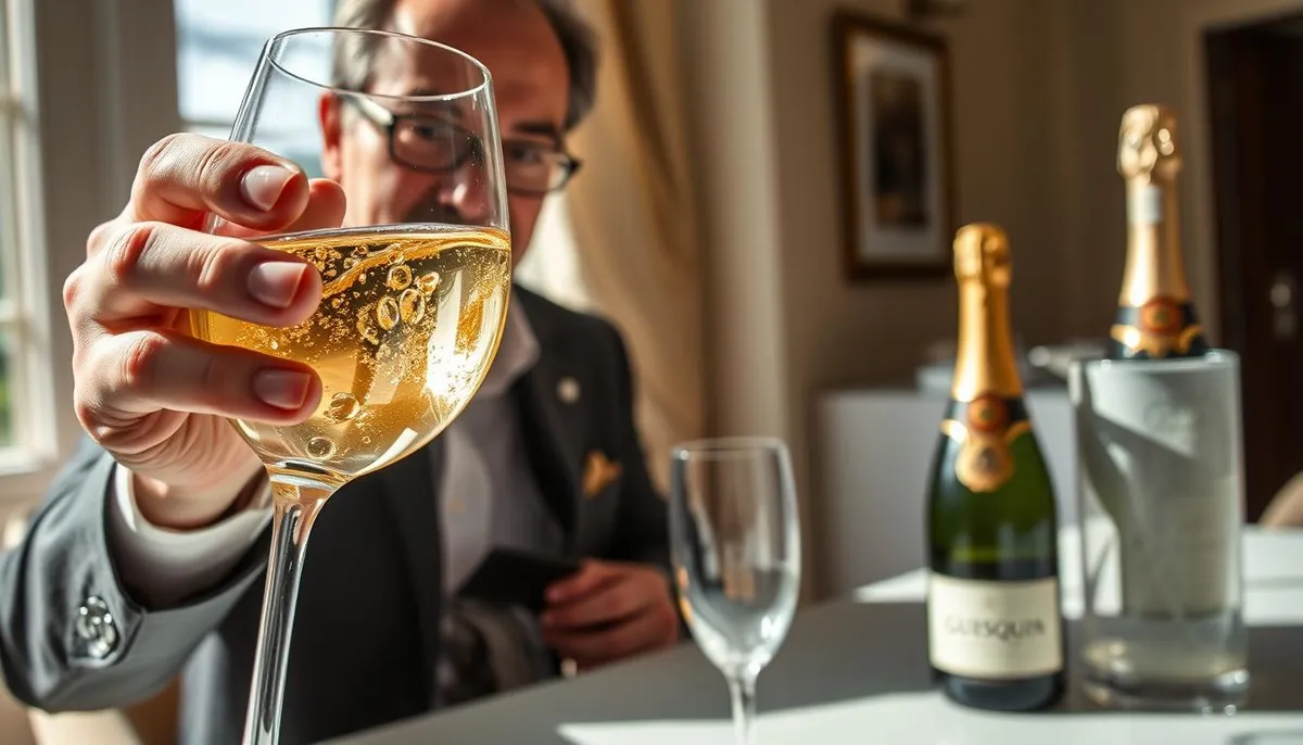 Nicolas Gueusquin champagne tasting profile