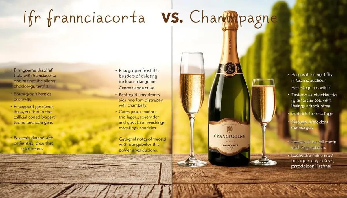 Franciacorta vs Champagne