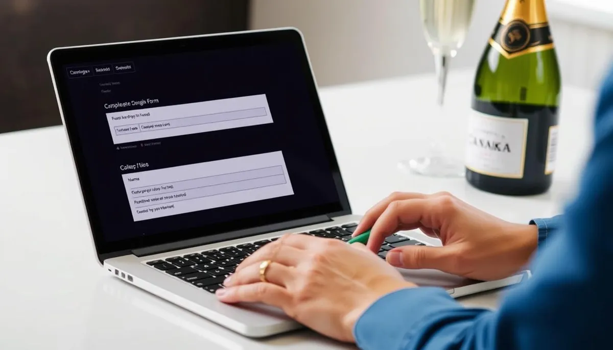 champagne export quote request
