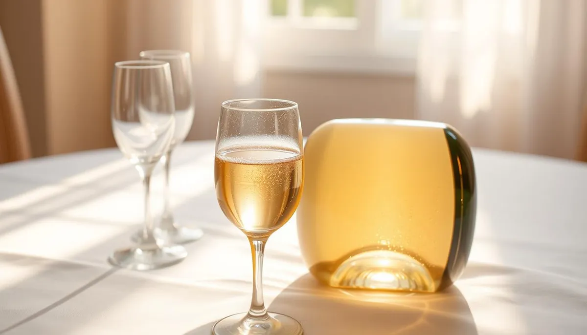 demi bouteille de champagne