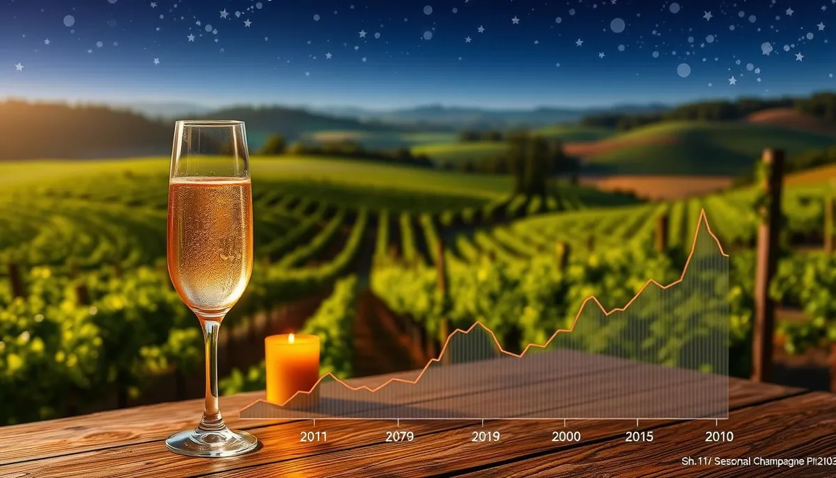 Seasonal Champagne pricing trends