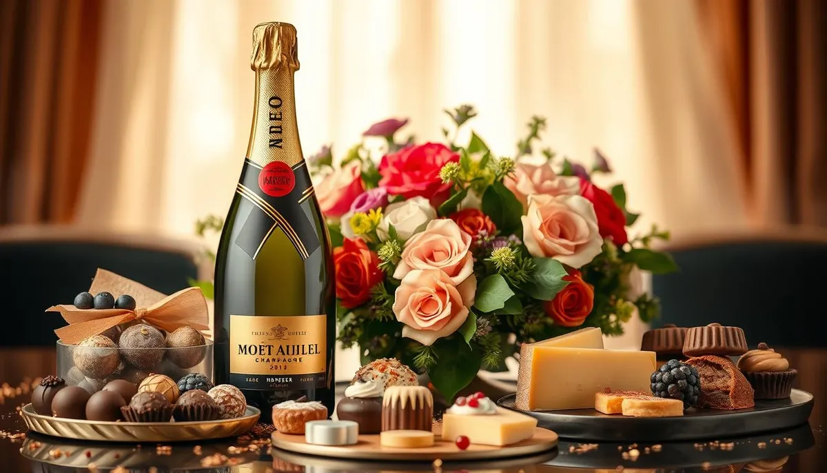 Featured Gift Inspiration: Moët, Chocolate, and Gourmet Delights