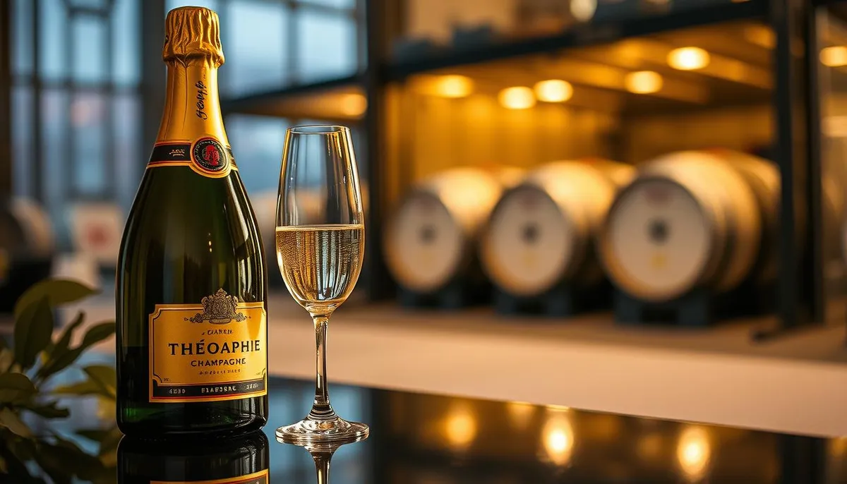 exportación de champagne theophile USA