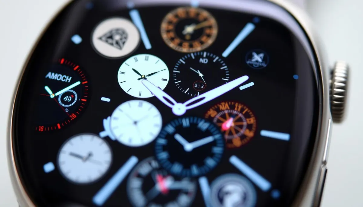 Customizable watch faces on Apple Watch