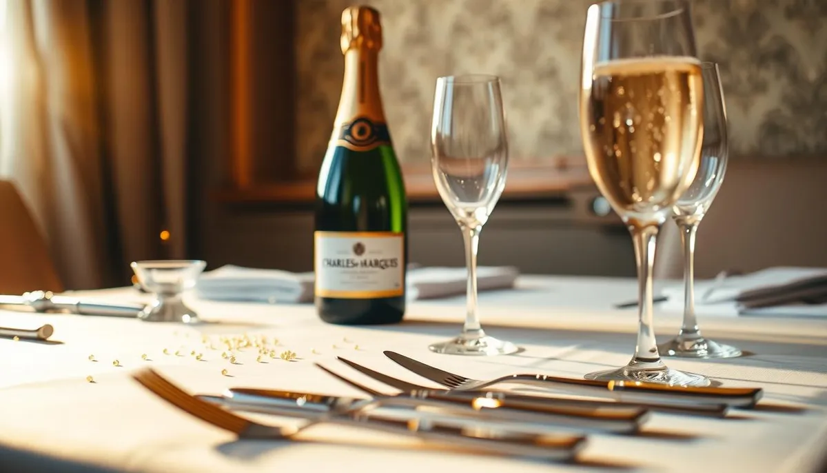 シャルル・ド・マルク シャンパン：贅沢への乾杯