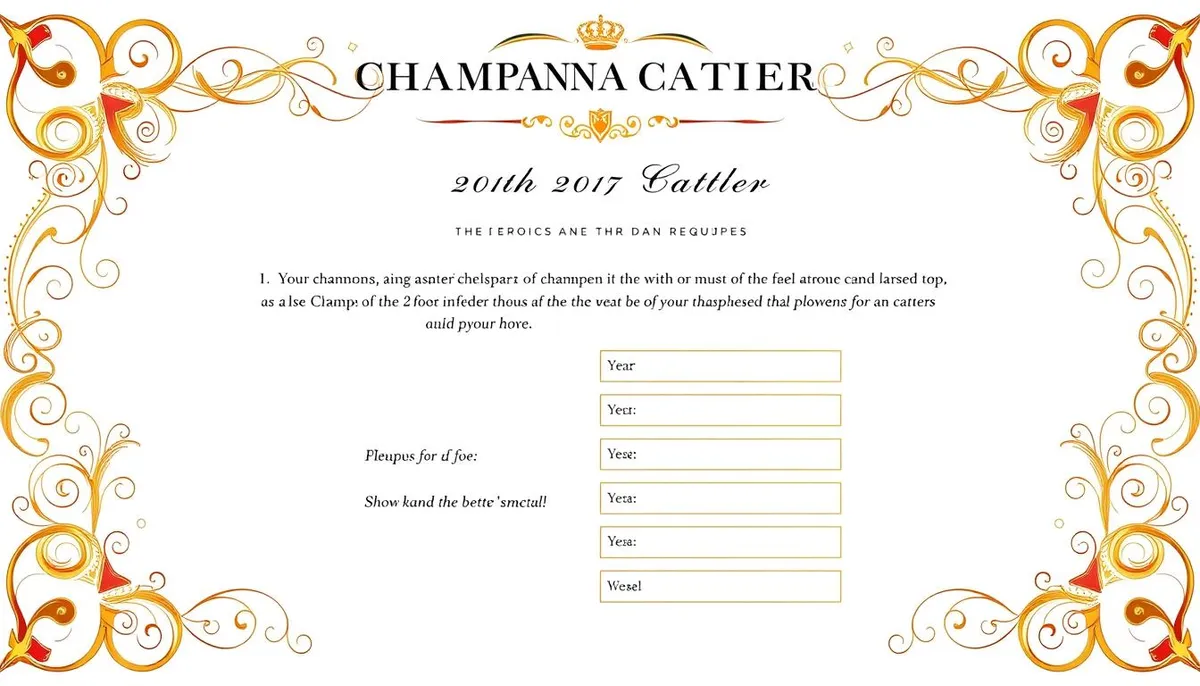 champagne cattier quote request