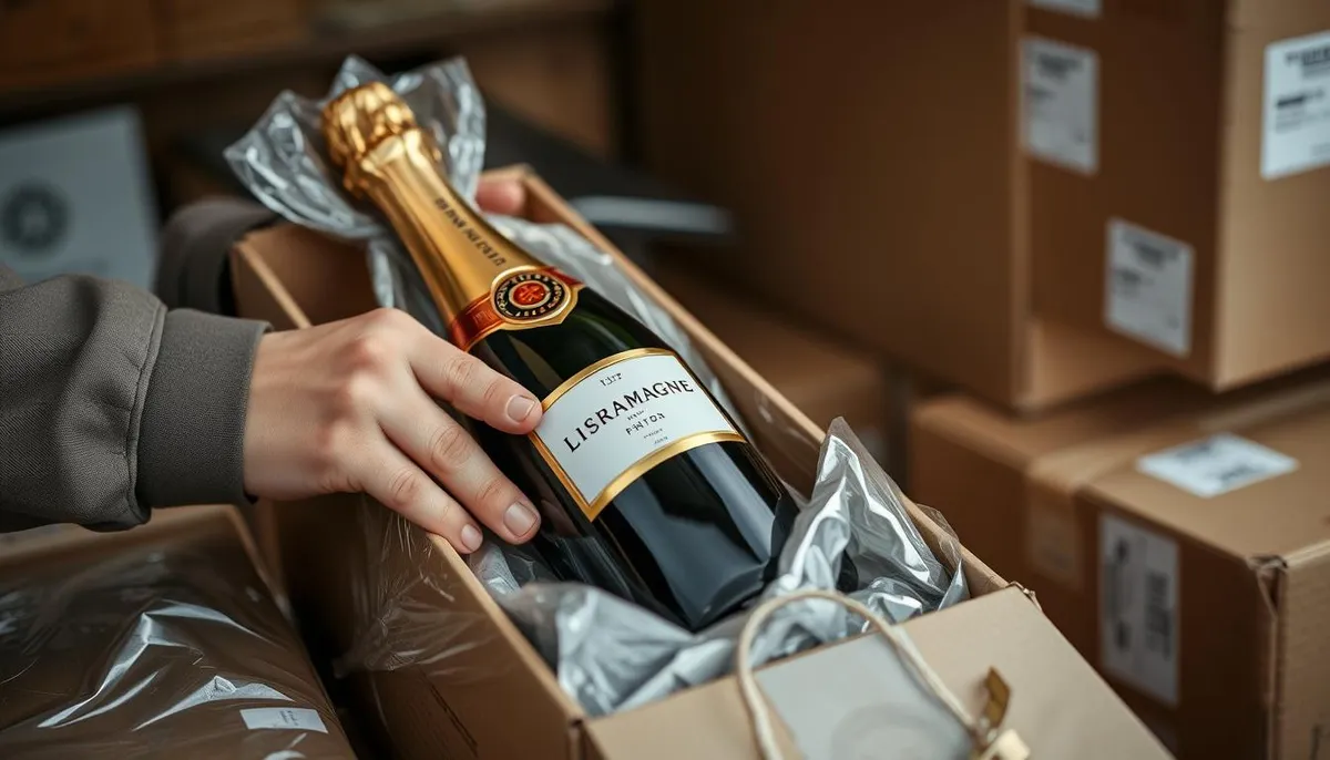 Champagne export services