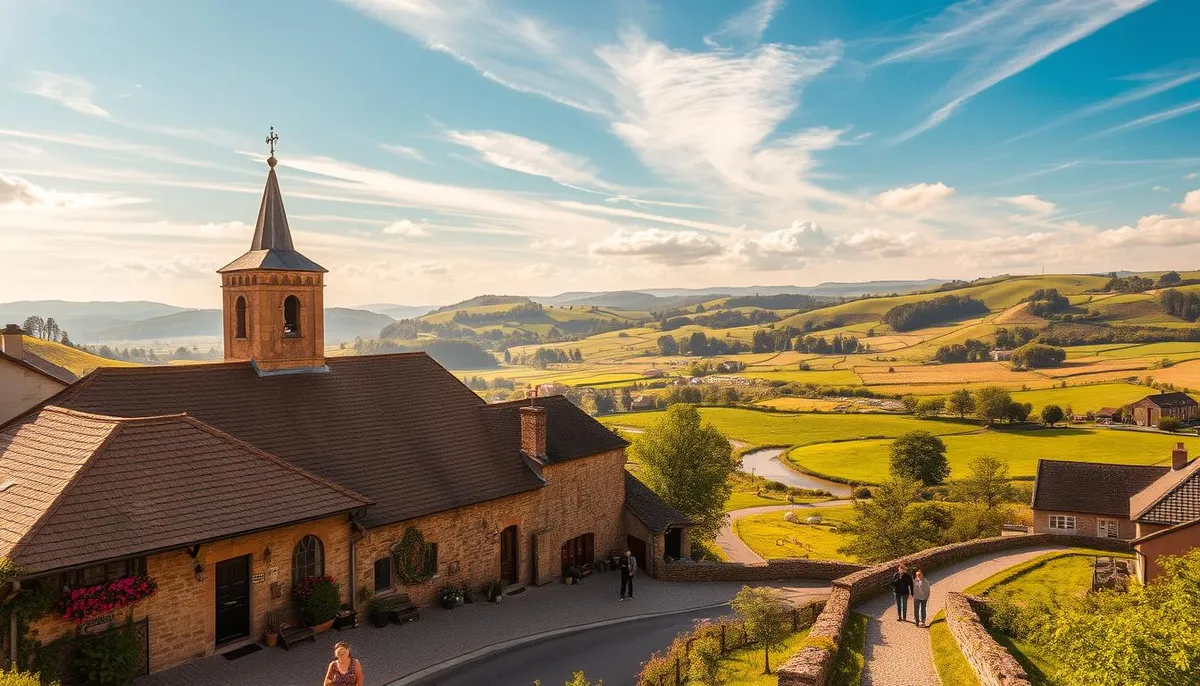 Scenic Villages and Countryside Walks Near the Vines