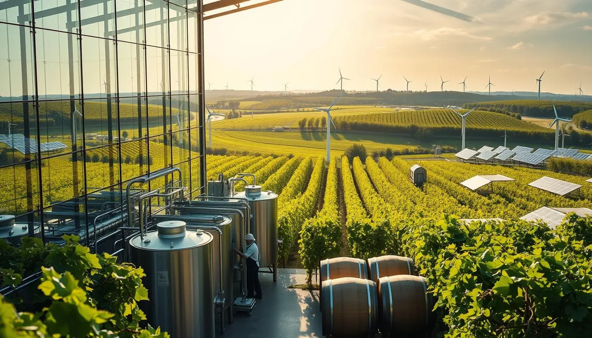 sustainable champagne production