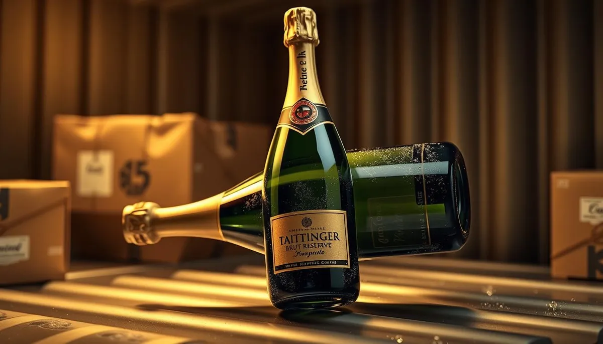 Taittinger champagne international shipping