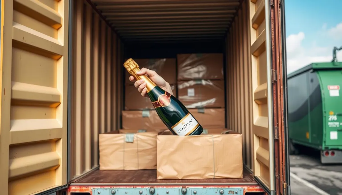 champagne export regulations USA