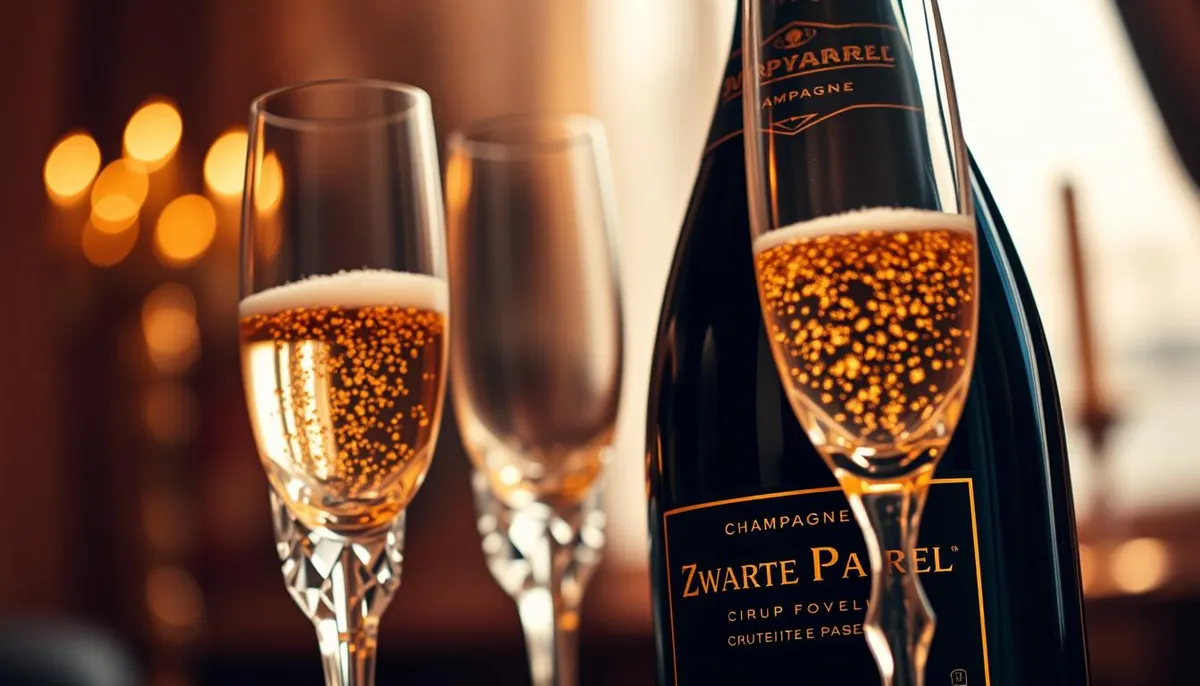 champagne zwarte parel