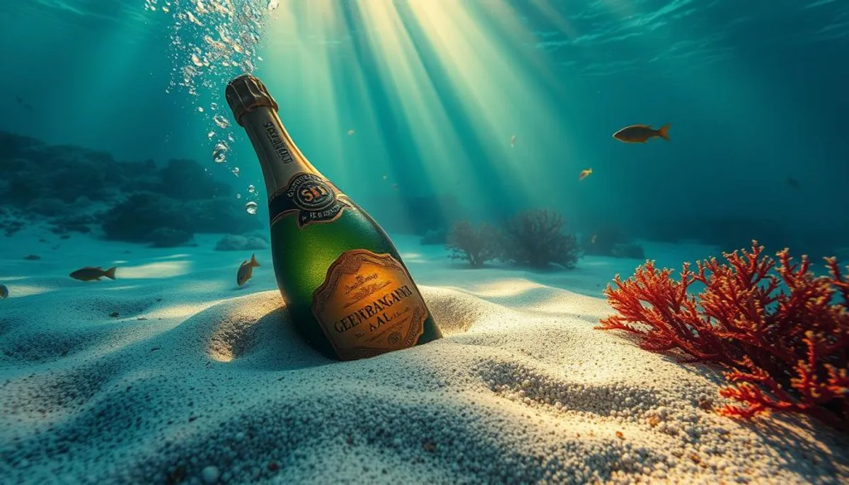 Baltic Sea discovery of vintage champagne